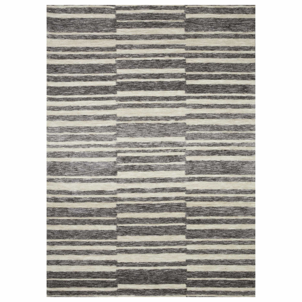 Loloi II Rug Neda NED-06, Natural/Slate-Rugs1-High Fashion Home