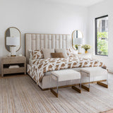 Nemu King Bed, Rhea Light Barley