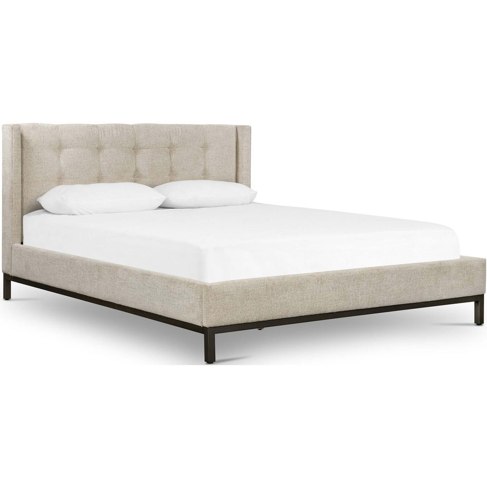 Newhall 40.25" Bed, Plushtone Linen