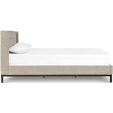 Newhall 40.25" Bed, Plushtone Linen