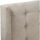 Newhall 40.25" Bed, Plushtone Linen