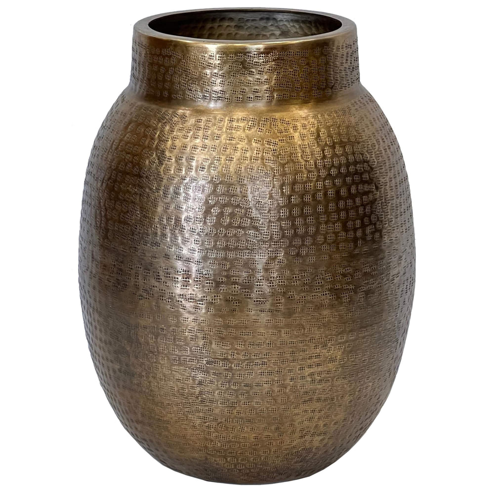 Noatak Small Vase, Bronze-Accessories-High Fashion Home