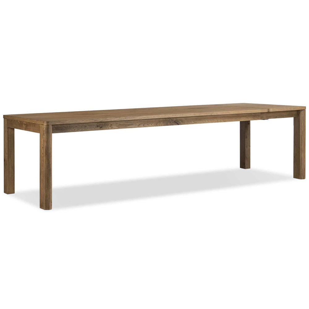 Noeline Extension Dining Table, Resawn Worn Oak-Furniture - Dining-High Fashion Home