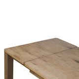 Noeline Extension Dining Table, Resawn Worn Oak-Furniture - Dining-High Fashion Home