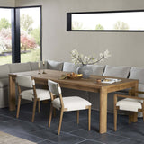 Noeline Extension Dining Table, Resawn Worn Oak-Furniture - Dining-High Fashion Home