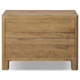 Noeline Nightstand, Natural-Furniture - Bedroom-High Fashion Home