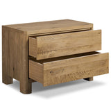 Noeline Nightstand, Natural-Furniture - Bedroom-High Fashion Home