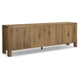 Noeline Sideboard, Resawn Worn Oak-Furniture - Storage-High Fashion Home