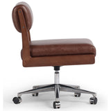 Norris Leather Desk Chair, Sonoma Coco-Furniture - Office-High Fashion Home