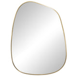 Nova Mirror, Antique Brass