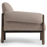 Olia Chair, Alcala Taupe-Furniture - Chairs-High Fashion Home