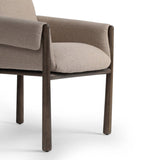 Olia Dining Chair, Alcala Taupe-Furniture - Dining-High Fashion Home