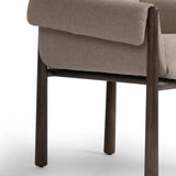 Olia Dining Chair, Alcala Taupe-Furniture - Dining-High Fashion Home