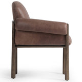 Olia Leather Dining Chair, Palermo Cigar-Furniture - Dining-High Fashion Home