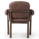 Olia Leather Dining Chair, Palermo Cigar-Furniture - Dining-High Fashion Home