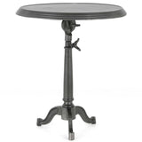 Oliver End Table, Carbon-Furniture - Accent Tables-High Fashion Home