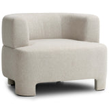 Olvera Chair, Crete Pebble-Furniture - Chairs-High Fashion Home