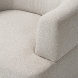 Olvera Chair, Crete Pebble-Furniture - Chairs-High Fashion Home