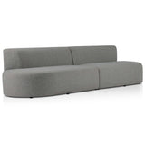 Opal Outdoor 2 Piece Sectional, Hayes Smoke-Furniture - Sofas-High Fashion Home