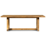 Otto 87" Dining Table, Honey Pine