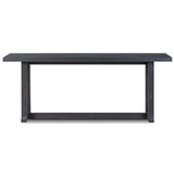 Otto Console Table, Black-Furniture - Accent Tables-High Fashion Home