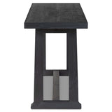 Otto Console Table, Black-Furniture - Accent Tables-High Fashion Home