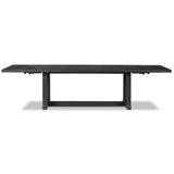 Otto Extension Dining Table, Black-Furniture - Dining-High Fashion Home