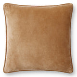 Velvet Pillow, Gold-Accessories-High Fashion Home