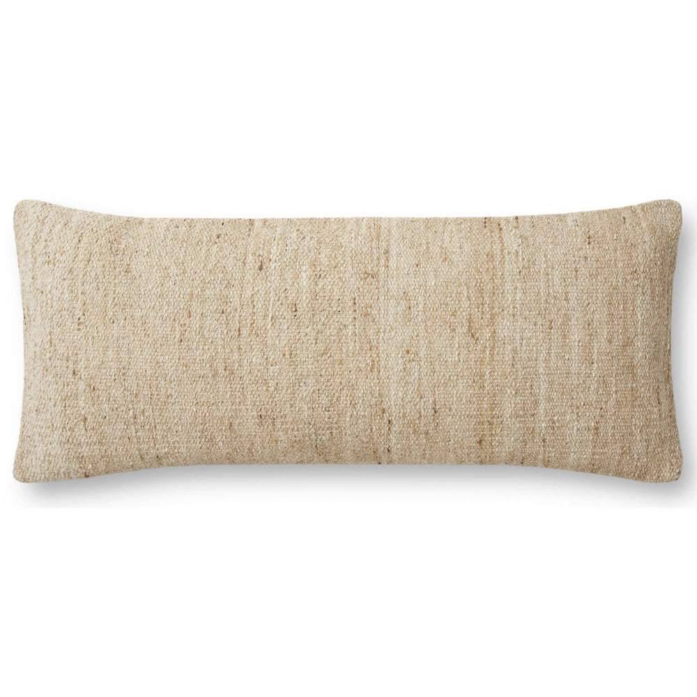 Magnolia Home by Joanna Gaines x Loloi Bolster Pillow, Beige-Accessories-High Fashion Home