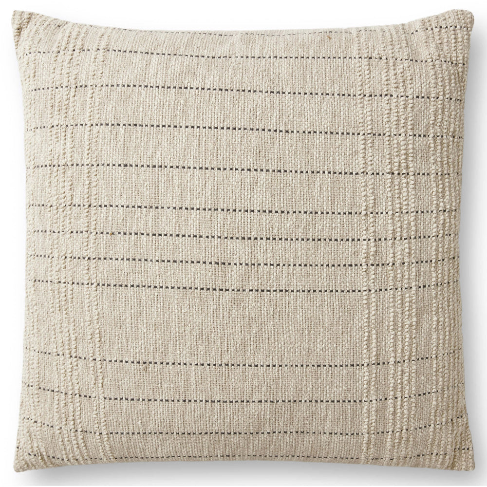 Magnolia Home by Joanna Gaines x Loloi Pillow, Ivory-Accessories-High Fashion Home