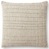 Magnolia Home by Joanna Gaines x Loloi Pillow, Ivory-Accessories-High Fashion Home