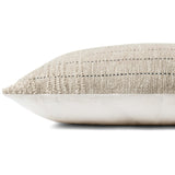 Magnolia Home by Joanna Gaines x Loloi Lumbar Pillow, Ivory-Accessories-High Fashion Home