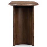 Paden Large Console Table, Seasoned Brown Acacia-Furniture - Accent Tables-High Fashion Home