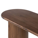 Paden Large Console Table, Seasoned Brown Acacia-Furniture - Accent Tables-High Fashion Home