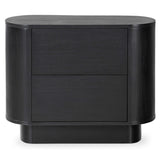 Paden Nightstand, Aged Black-Furniture - Bedroom-High Fashion Home