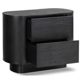 Paden Nightstand, Aged Black-Furniture - Bedroom-High Fashion Home