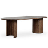 Paden Outdoor Dining Table, Stained Toasted Brown-Furniture - Outdoor-High Fashion Home