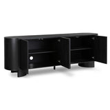 Paden Sideboard, Aged Black-Furniture - Storage-High Fashion Home