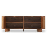 Paden Sideboard, Seasoned Brown-Furniture - Storage-High Fashion Home