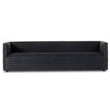 Padma Leather Sofa, Eucapel Black-Furniture - Sofas-High Fashion Home