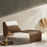 Paige Outdoor Woven Chaise, Natural-Furniture - Chairs-High Fashion Home