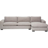 Paul 2 Piece Sectional, Elite Dove