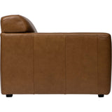 Perry 5 Piece Sectional, Boston Camel