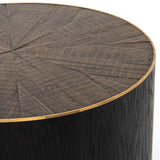 Perry Bunching Table, Light Ebony-Furniture - Accent Tables-High Fashion Home