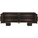 Phoenix Sideboard, Dark Walnut-High Fashion Home