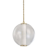 Pietra Pendant, Vintage Brass-Lighting-High Fashion Home