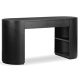 Pilar Desk, Ebony-Furniture - Office-High Fashion Home