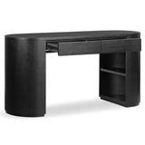 Pilar Desk, Ebony-Furniture - Office-High Fashion Home