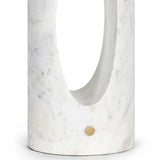 Portia Marble Table Lamp, White-Lighting-High Fashion Home