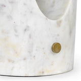 Portia Marble Table Lamp, White-Lighting-High Fashion Home